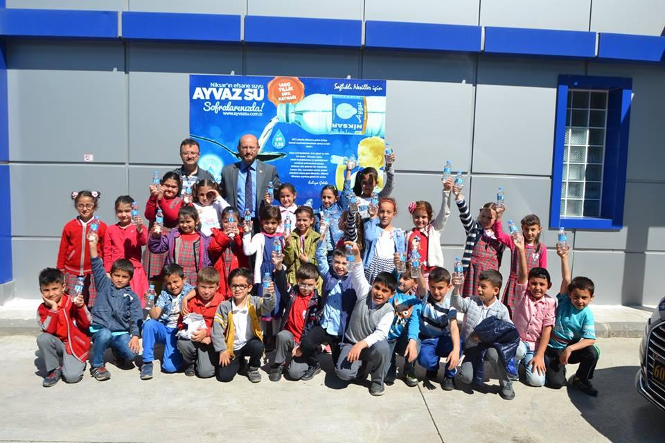Atatürk İlkokulu 2-A Sınıf Öğrencileri Ve Öğretmenleri Niksar Ayvaz Su Fabrikamızı Ziyaret Ettiler